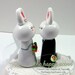 Wedding Cake Topper Bunny Rabbits