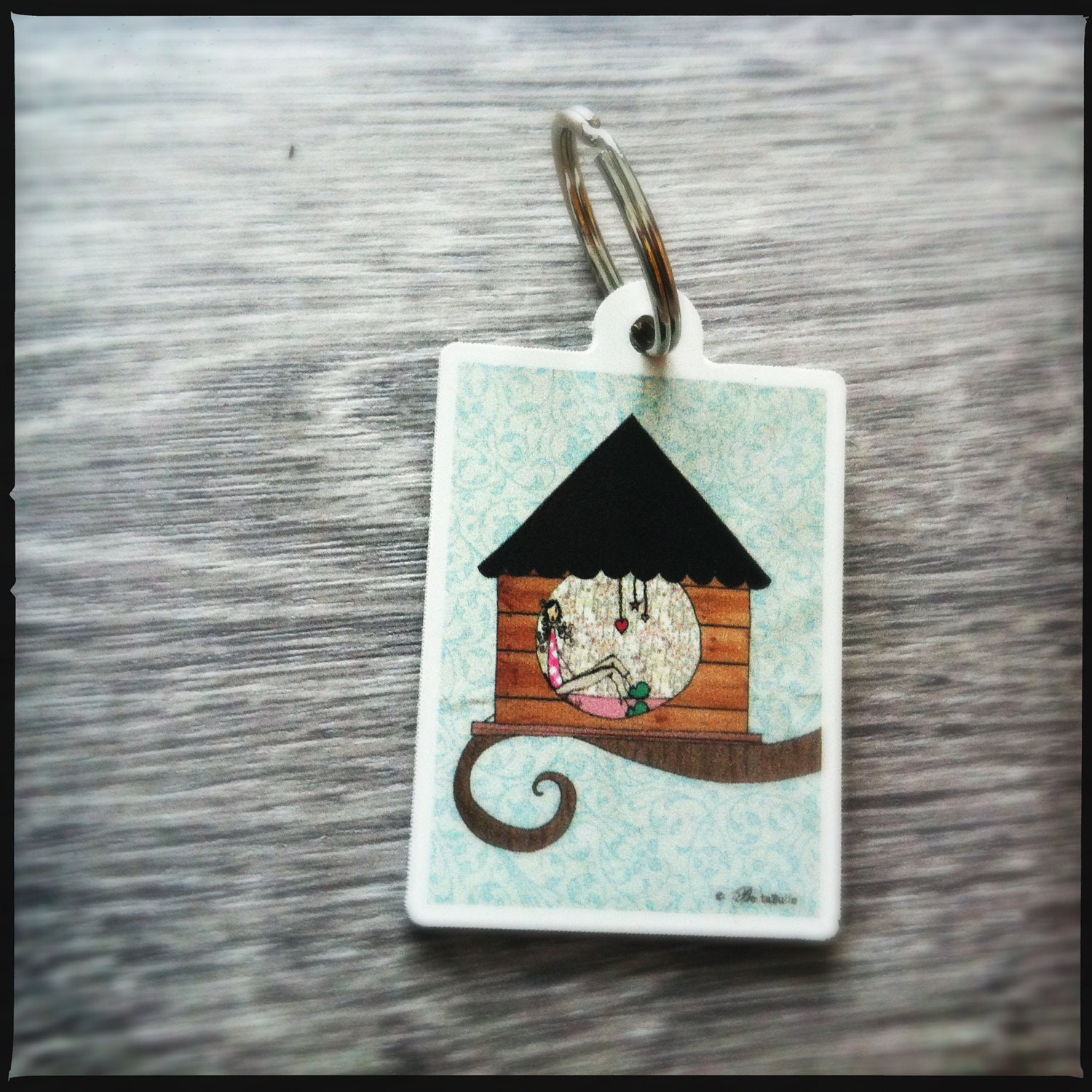 porte-clef maison