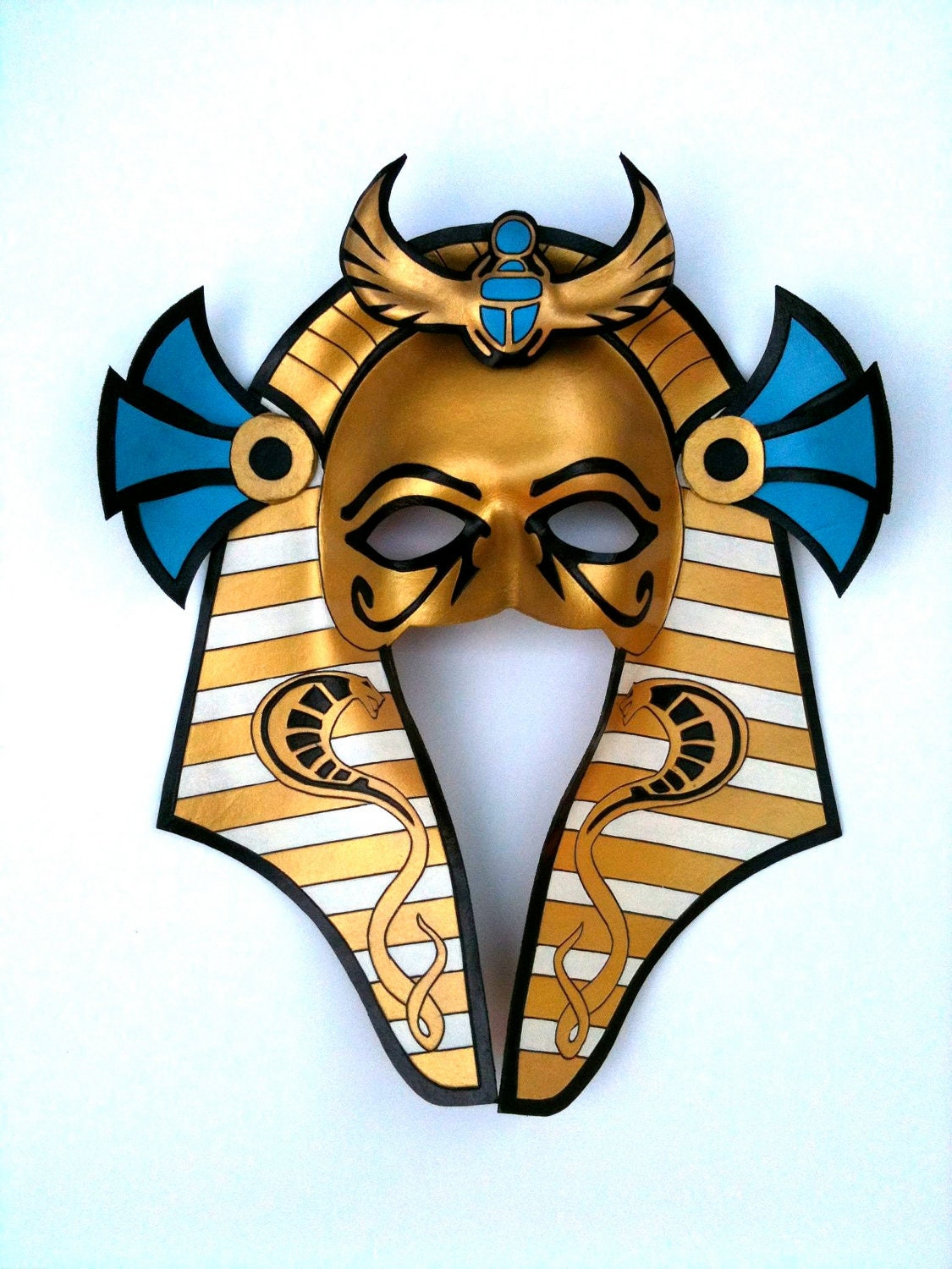 Cleopatra Leather Mask