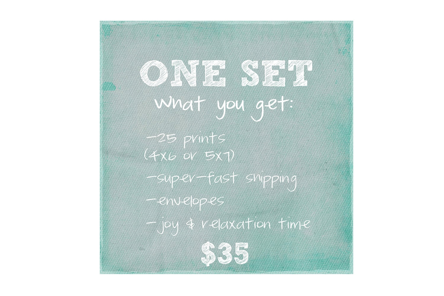 ONE SET