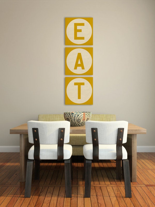 MADE to ORDER -  Custom  Wall Art KITCHEN Decor archival pigment on canvas panel 12x12x1.5 inch Ready to Hang