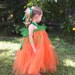 Little Pumpkin Tutu Halloween Costume 12m to 5T