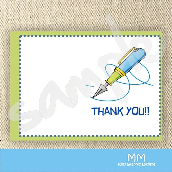 Thank You Cards with Envelopes - Set of 20 Il_570xn