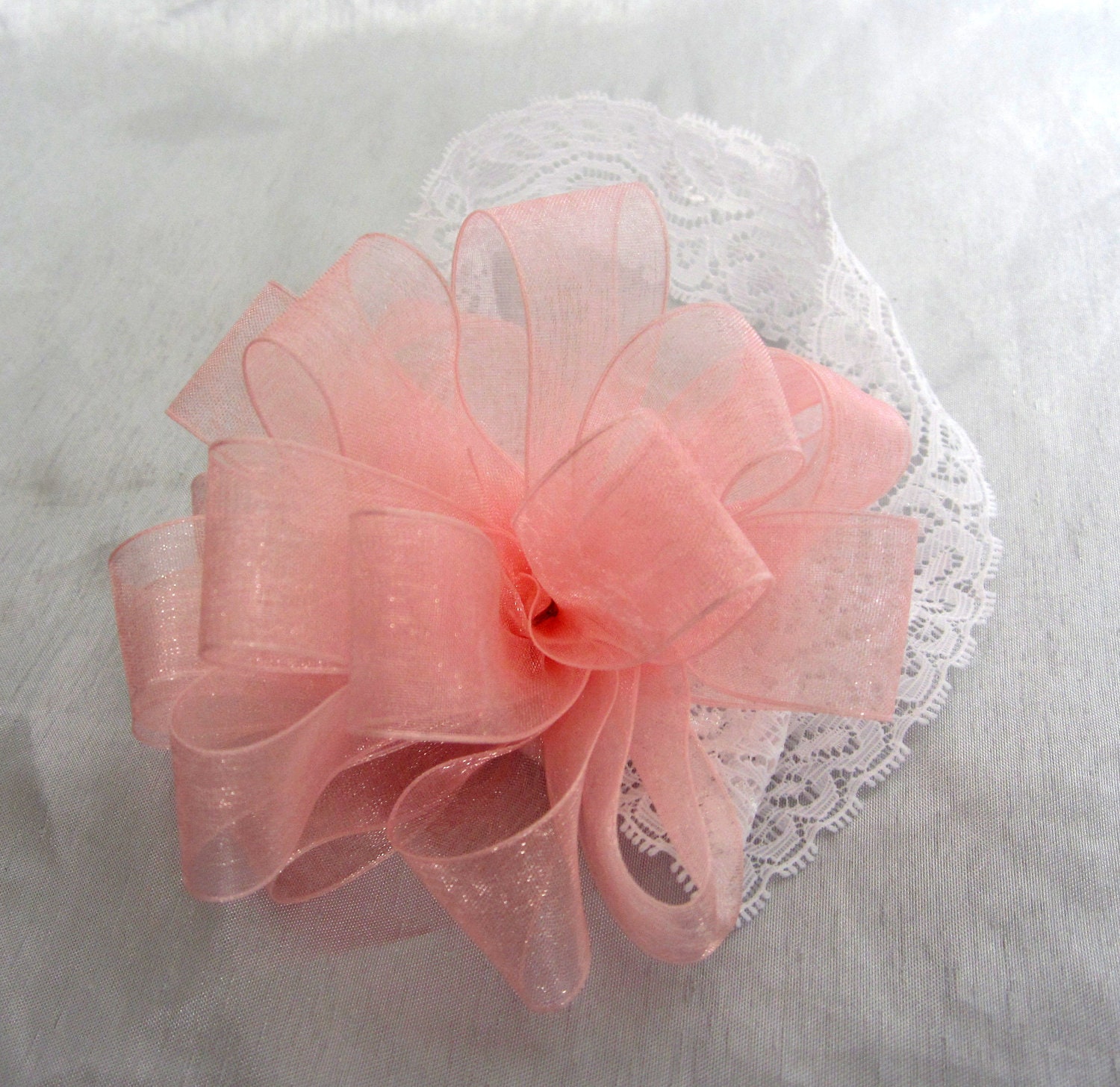 Pink Bow Headband