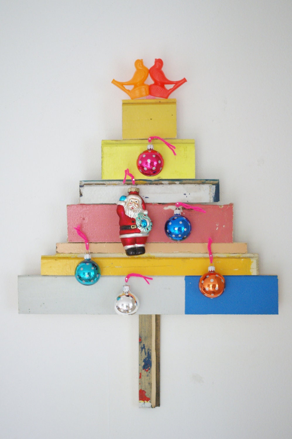 wood & wool x-mas tree