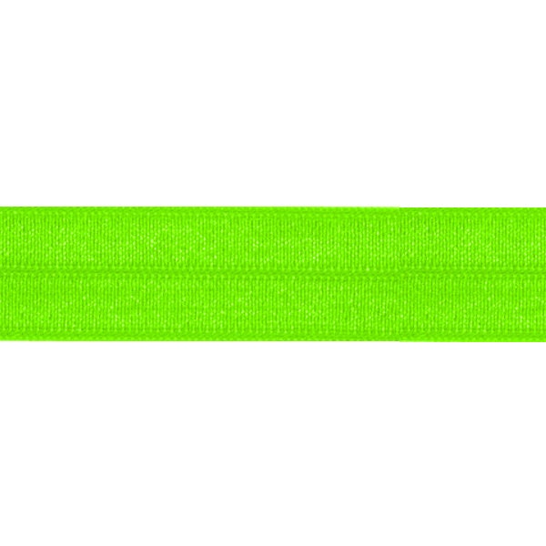 Acid Green Fold Over Elastic For Baby Headbands - 5 Yards of 5/8 Inch FOE