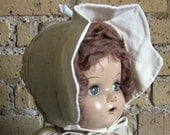 Vintage Baby or Doll Bonnet / Size 13