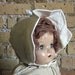 Vintage Baby or Doll Bonnet / Size 13