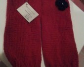 Hand Knit Leg warmers/Girls accesorie/ Valentine gift