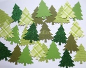 Christmas Tree Die Cut Weddings Christmas Tree Die Cut Christmas Garland - GingerCreations