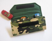 The ORIGINAL Car Wallet with Pocket (holds 4) ... Camo
