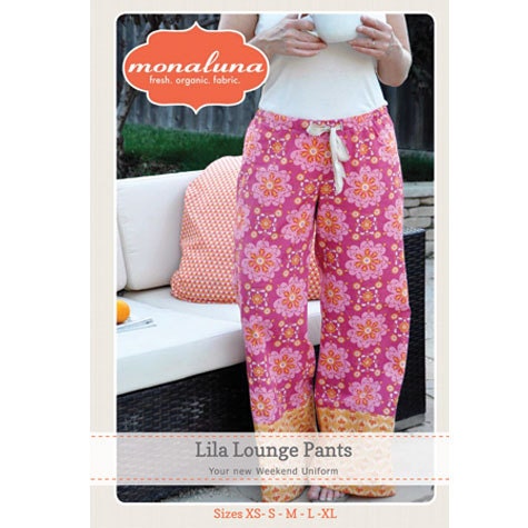Monaluna- LILA lounge pants- sewing pattern- low shipping