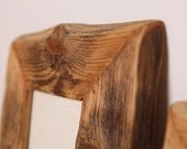 Reclaimed Farm Wood Artwork or Photo Frame Collection two 5x7 frames