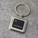 Apple command Key-Ring in black, key chain, keys, recycled, birthday, anniversary, wedding, gift