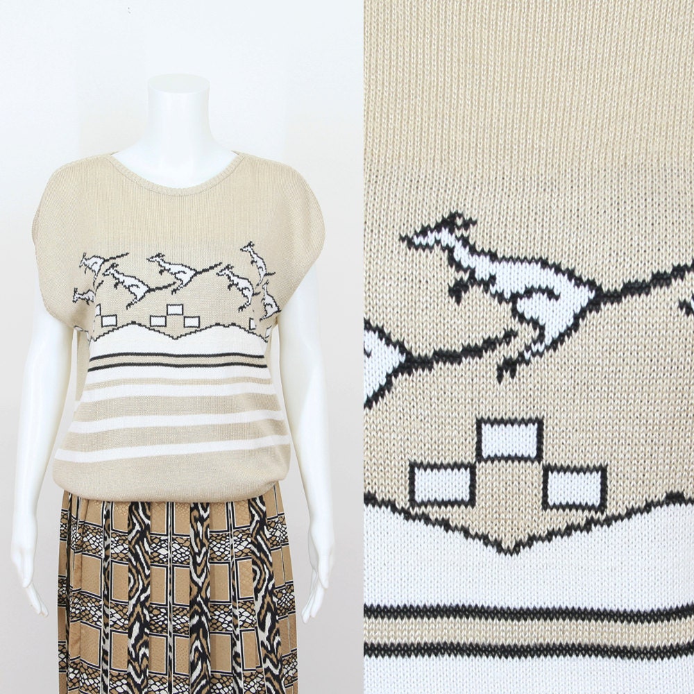 Cotton Kangaroo Knit / Top / M