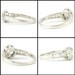 Vintage diamond engagement ring platinum wedding jewelry
