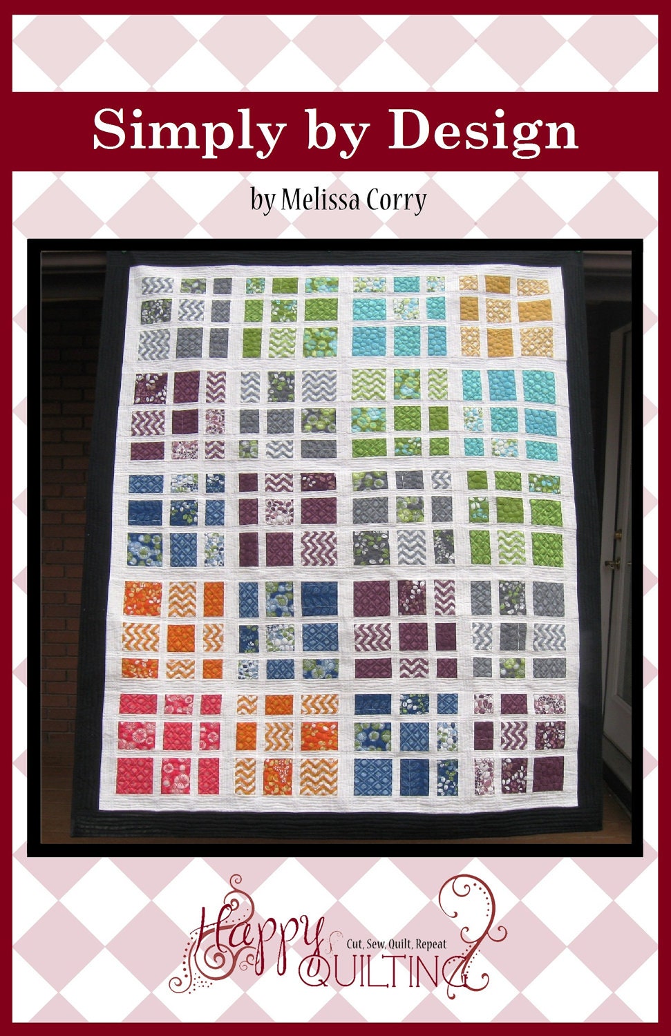 Simply by Design - PDF Quilt Pattern with 4 size options