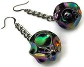 Unique Fun and Funky Retro Ball Dangle Earrings