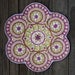 Crochet Overlay Mandala  No. 3 Pattern PDF