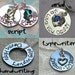 Triple Stack Hand Stamped Sterling Silver necklace