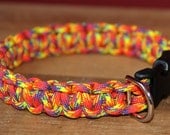 Paracord Dog Collar - Multi Color - Cobra Knot