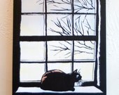 First Light 8x10 Wood Mount Print