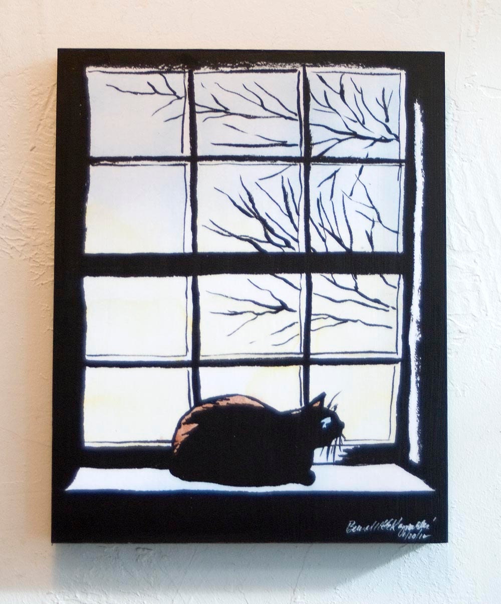 First Light 8x10 Wood Mount Print