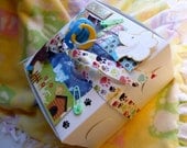 Baby Cake for Boy...Puppy Dogs...Onesie, Bib, Burpcloth, Baby Receiving Blanket and Pacifier...Baby Shower...Baby Gift