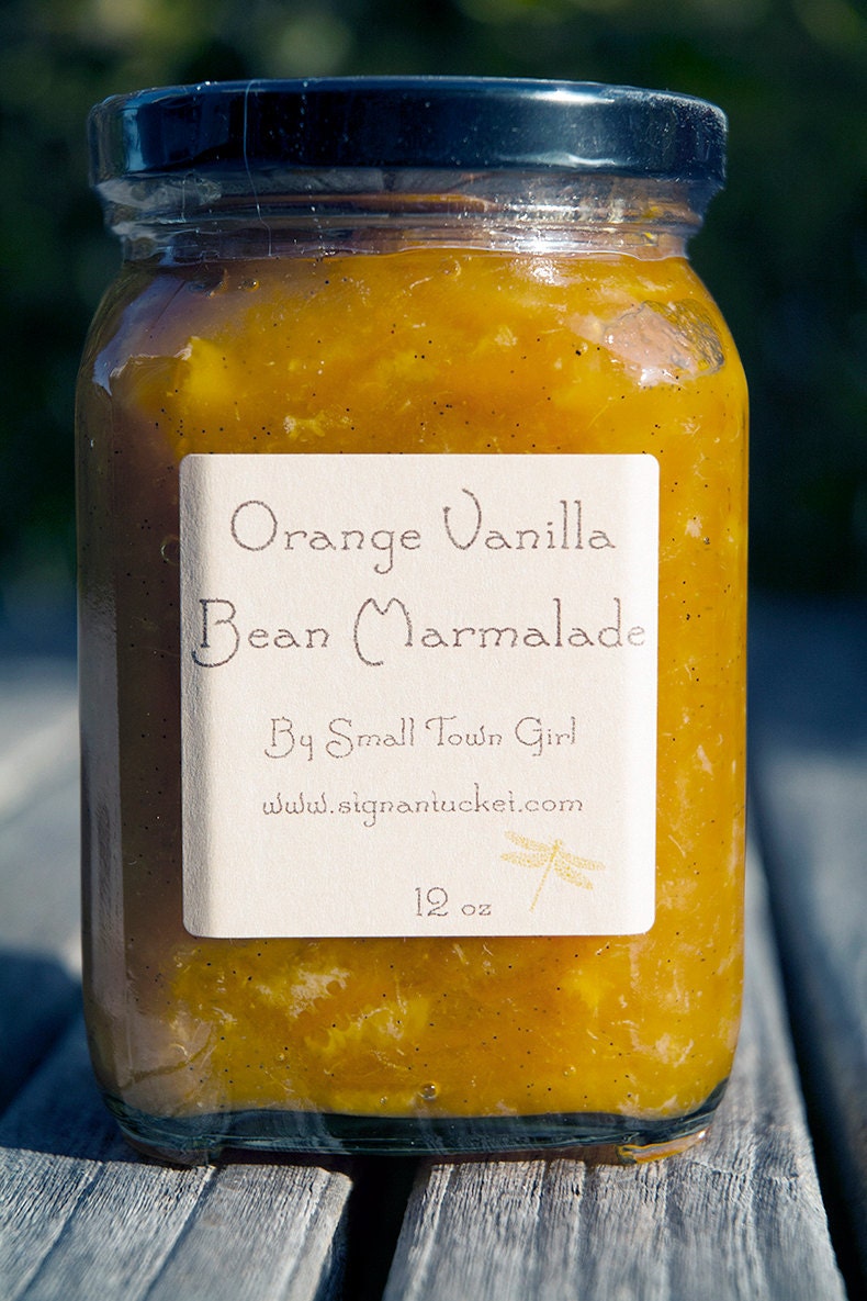 Orange Vanilla Bean Marmalade 12oz