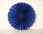 Navy Fan Flowers