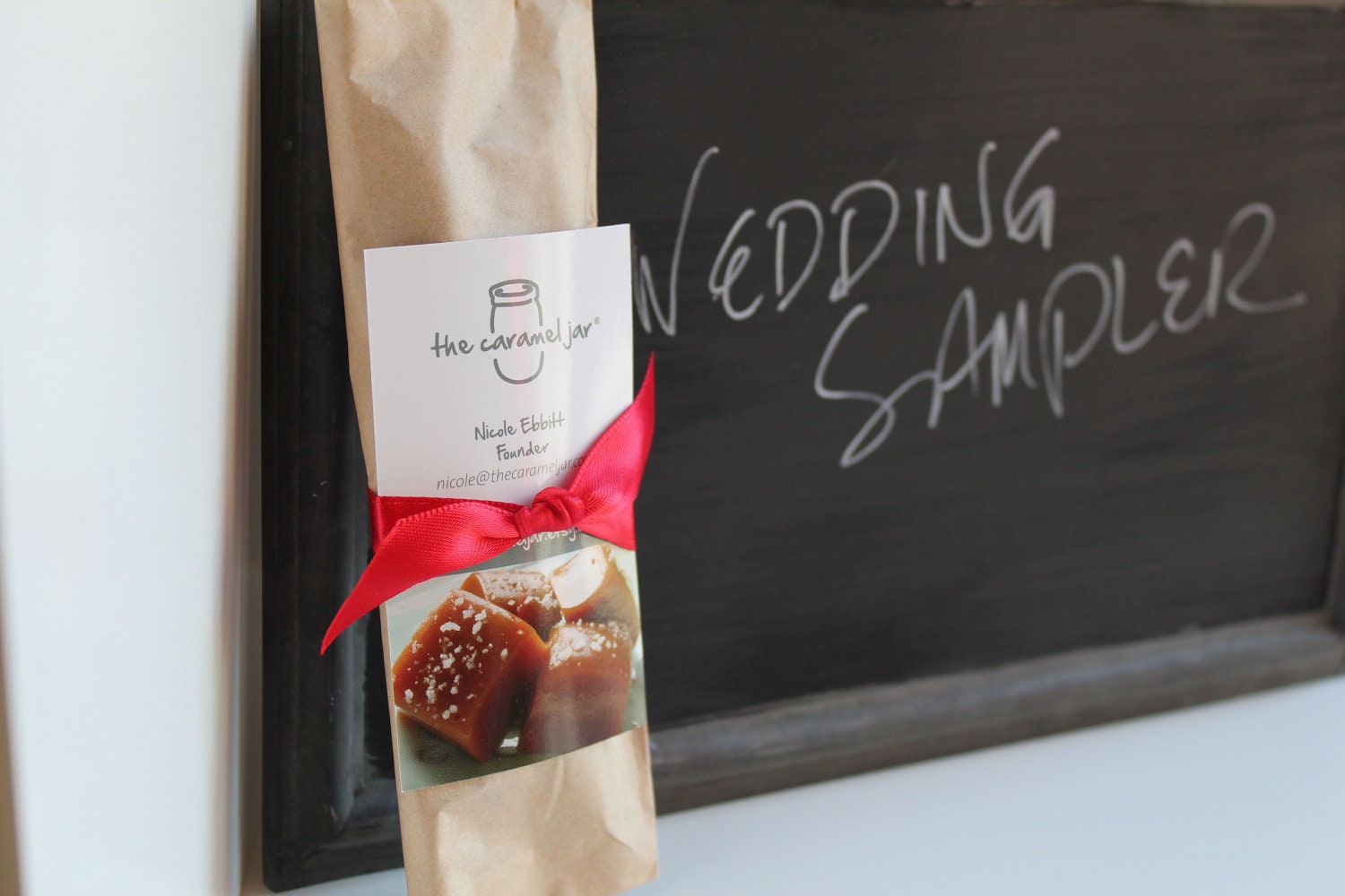 Fleur de Sel Caramels - Wedding Favor Sampler - As Seen in Food & Wine Magazine