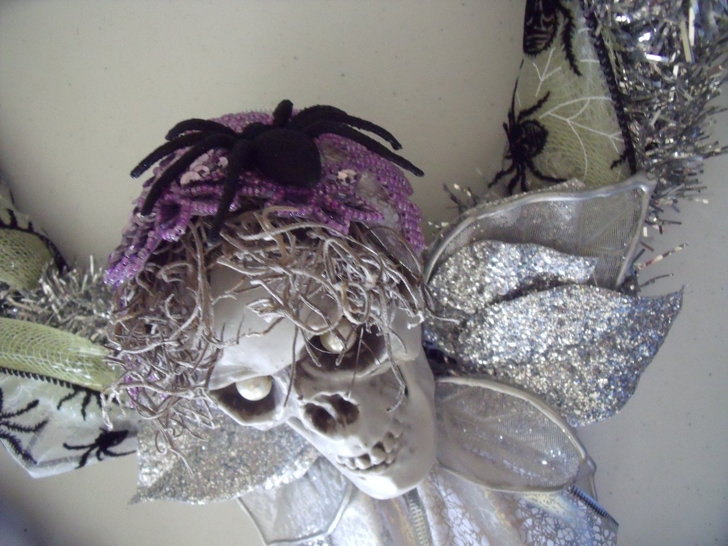 Scary Spiders Halloween Wreath