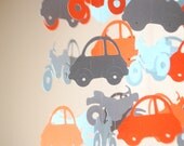 Car and Motorcycle Floating Paper Mobile