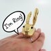 Bunny Ring-Metallic Gold