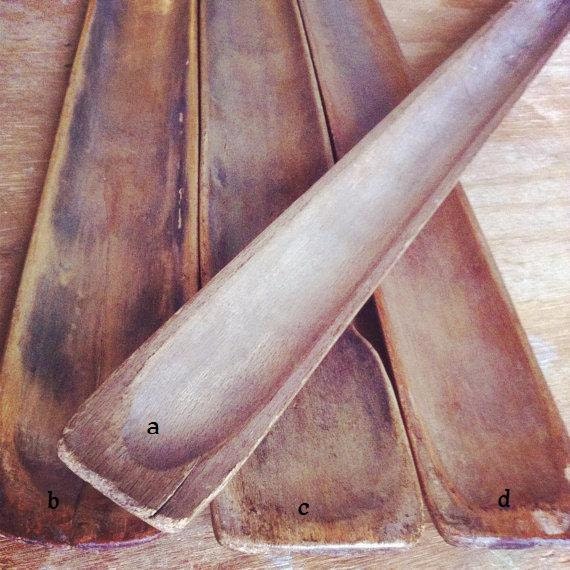 Vintage French Wooden Baguette Tray