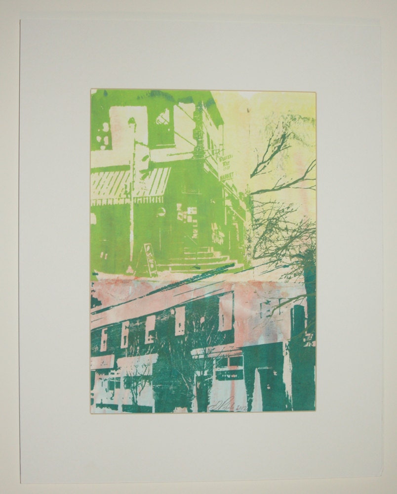 Green Street and Carpenter, Mount Airy, 2012