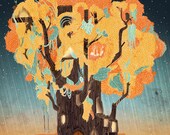 Treehouse // A4 print