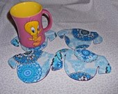 Fabric Doggy Coasters