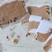 Decorated envelope set - large and small envelopes - Nature - botanical - gift - white - paper goods