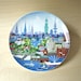 Vintage Collectible Hamburg Plate by H J Krantz Limited Edition