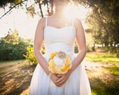 Cotton Eyelet Reception Dress, SAMPLE SALE