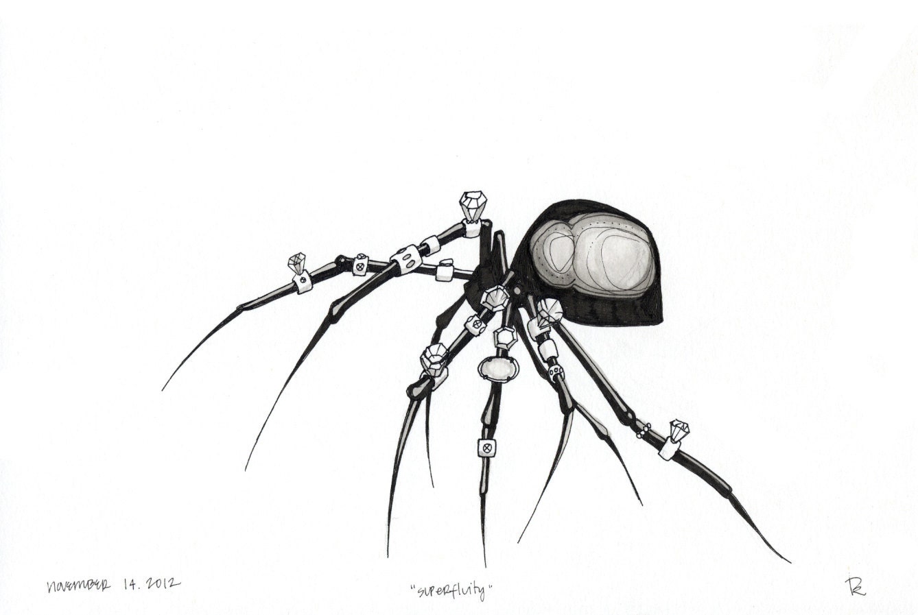 4 of 4 payments. Original 2012 Word.A.Day.Illustration. RESERVED for Louisa V.