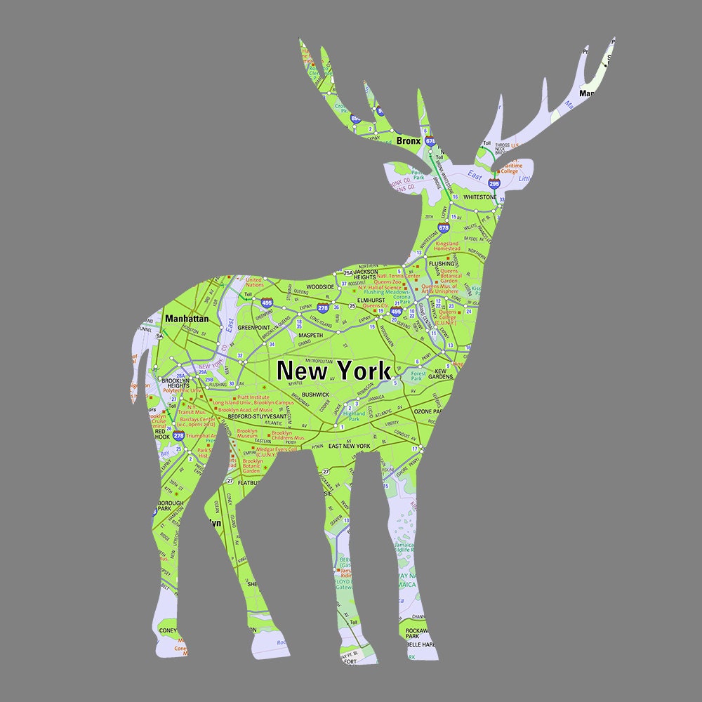 urban legends, new york, fine art print large square