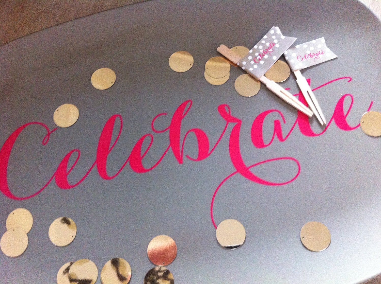 Gold and Neon Celebrate Design Platter Il_170x135