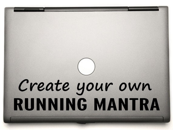 create your own  running sticker