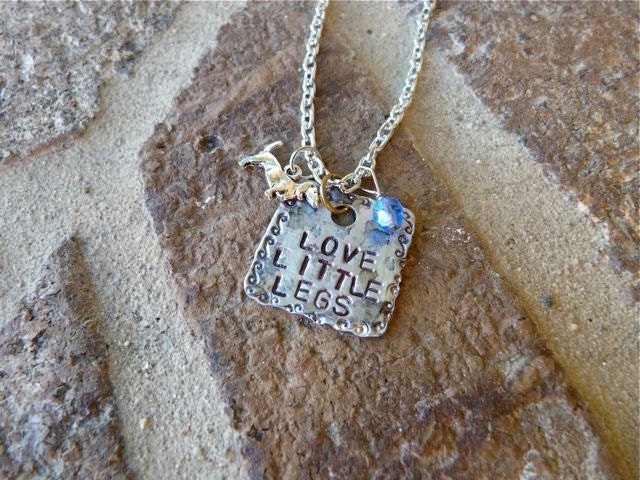 Love Little Legs Doxie Dachshund Dog Necklace