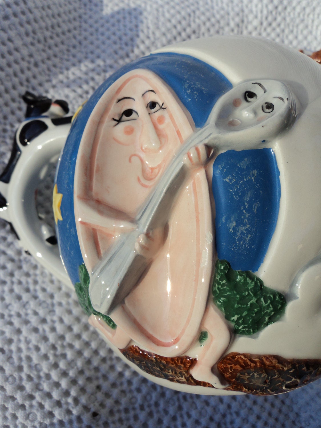 hey diddle cat fiddle cow over moon dog dish spoon teapot teacups