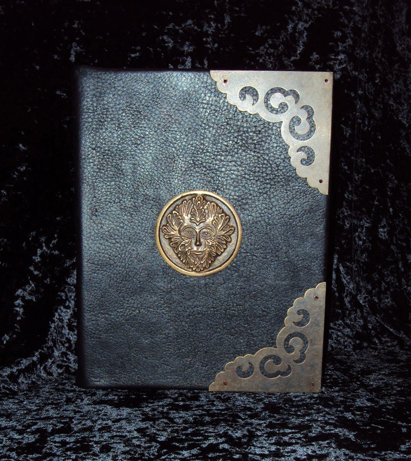 Large Made to Order 12x18 Deluxe  Book of Shadows, Grimoire, Book of Mirrors, or Spell Book - handmade custom BOS blank