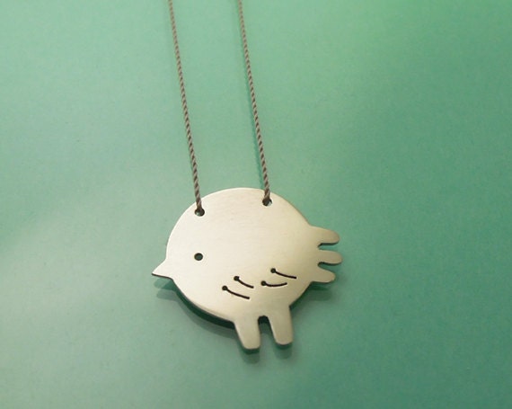 Little Chick necklace / collier Petit Poussin