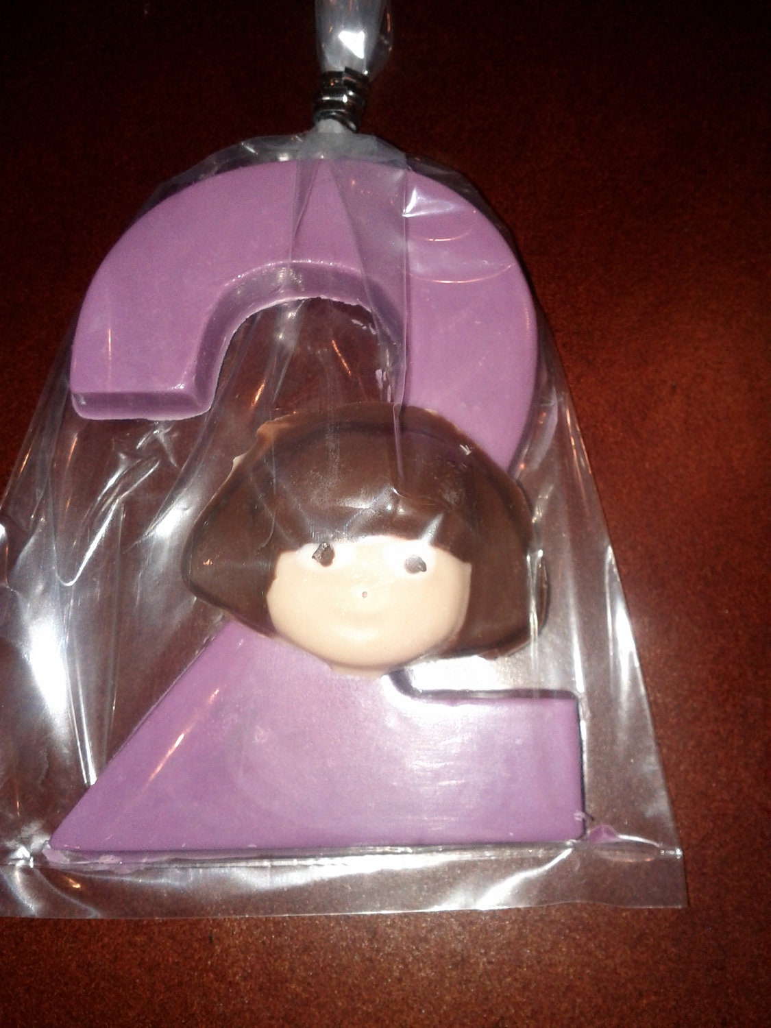 12 Dora the Explorer with Number or Letter Chocolate Favor Il_570xn